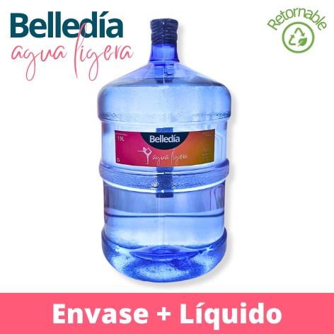 Belledia Agua Ligera (Envase + Liquido)