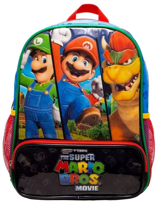 Mochila Prescolar The super Mario Bross Nintendo | Ruz