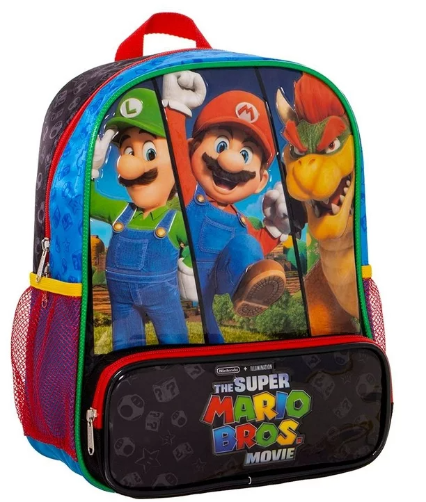 Mochila Prescolar The super Mario Bross Nintendo | Ruz