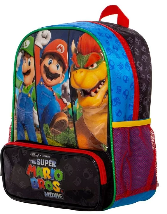 Mochila Prescolar The super Mario Bross Nintendo | Ruz
