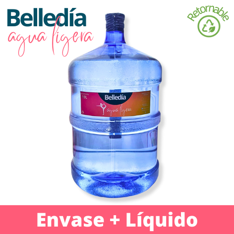 Belledia Agua Ligera  (Envase + Liquido)