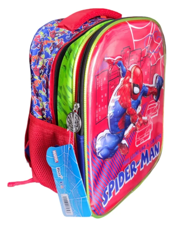 Mochila Prescolar 3D Spider Man | Ruz