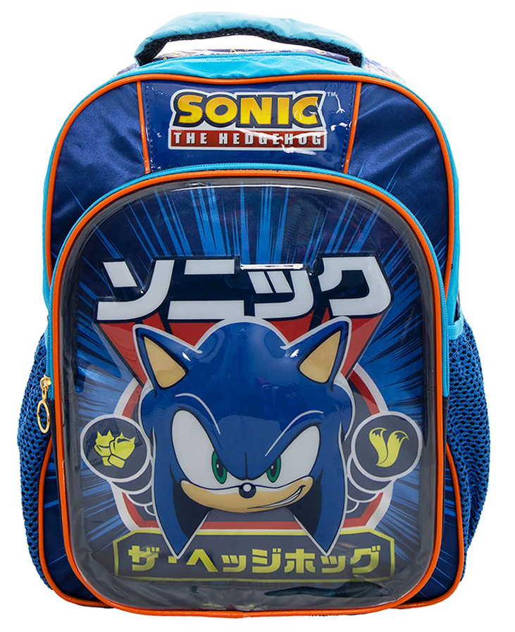 Mochila Prescolar 3D Sonic The Headgehog | Ruz