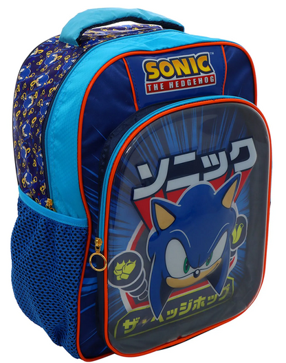 Mochila Prescolar 3D Sonic The Headgehog | Ruz