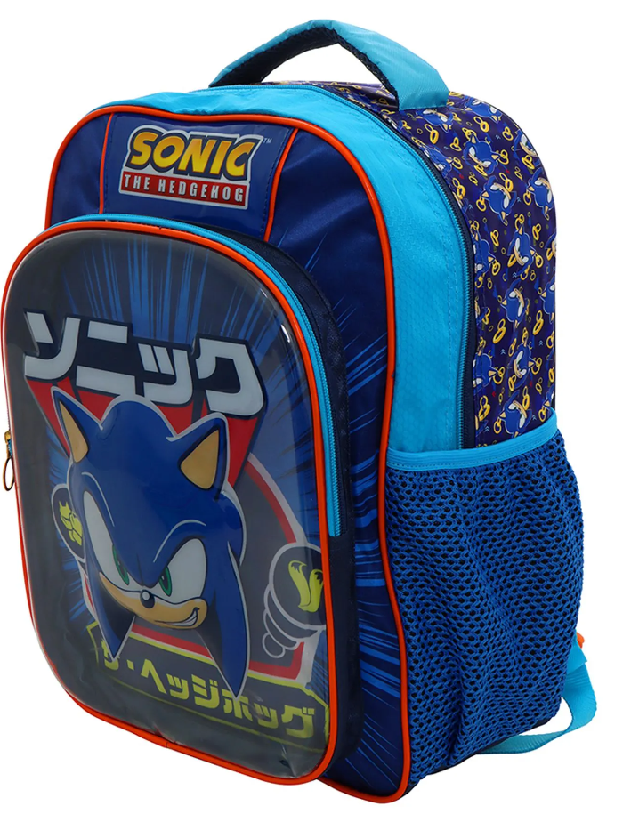 Mochila Prescolar 3D Sonic The Headgehog | Ruz