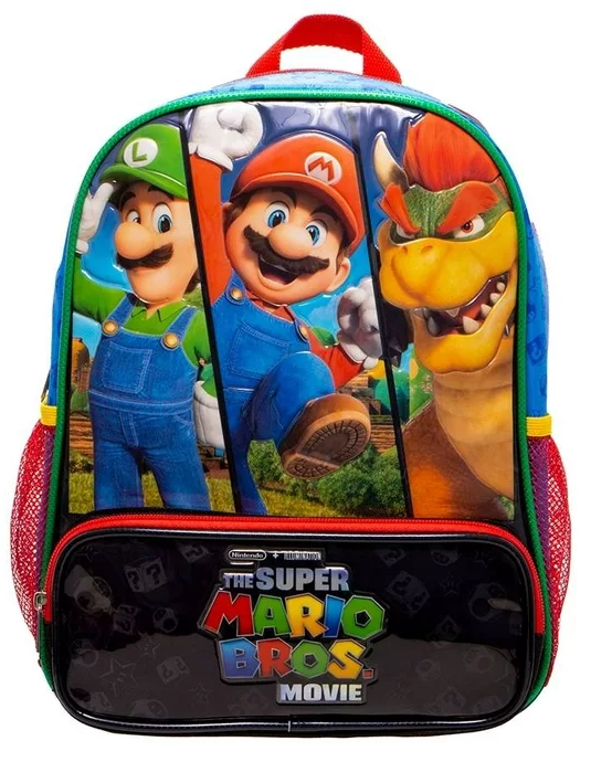 Mochila Prescolar The super Mario Bross Nintendo  | Ruz