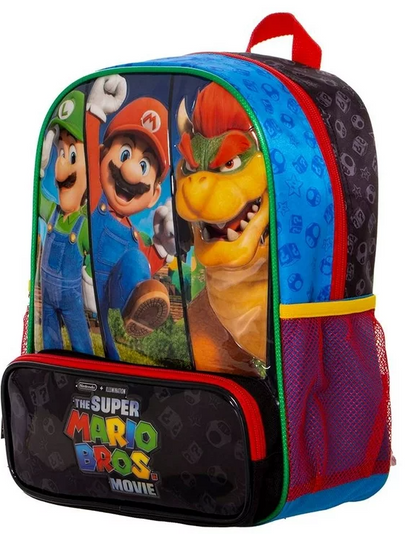 Mochila Prescolar The super Mario Bross Nintendo  | Ruz