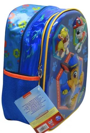 Mochila Prescolar Paw Patrol 3d Nickelodeon| Ruz