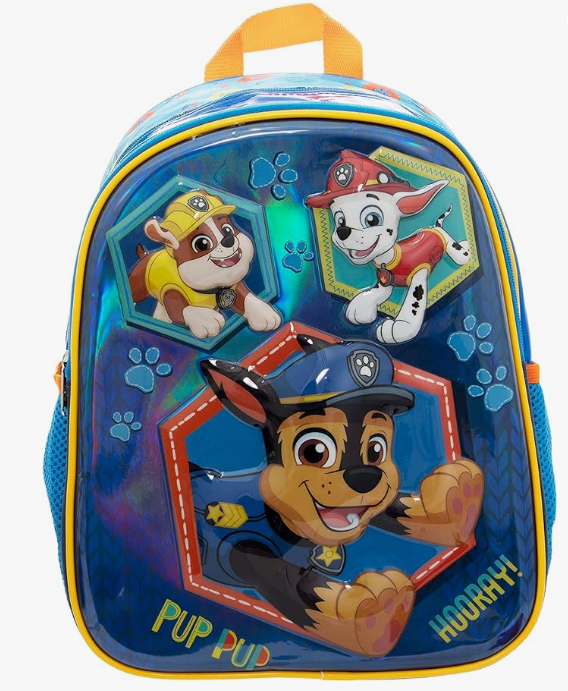 Mochila Prescolar Paw Patrol 3d Nickelodeon| Ruz