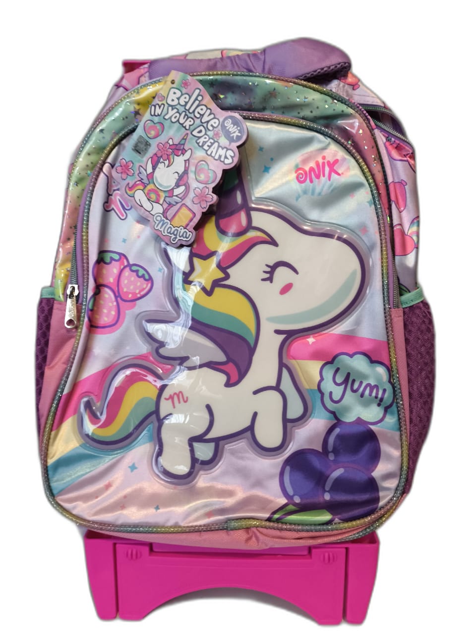 Mochila Escolar Primaria Onix Unicornio / con Carro | Ruz