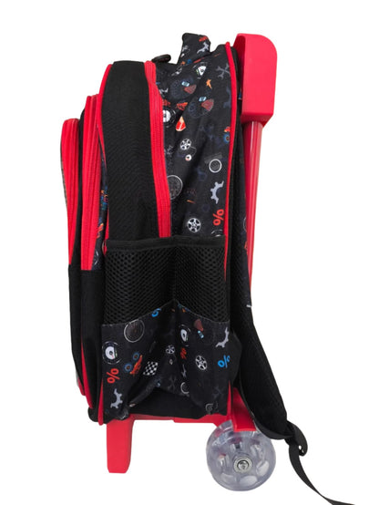 Mochila Escolar Primaria Camioneta Hot / con carro | Golden Kids