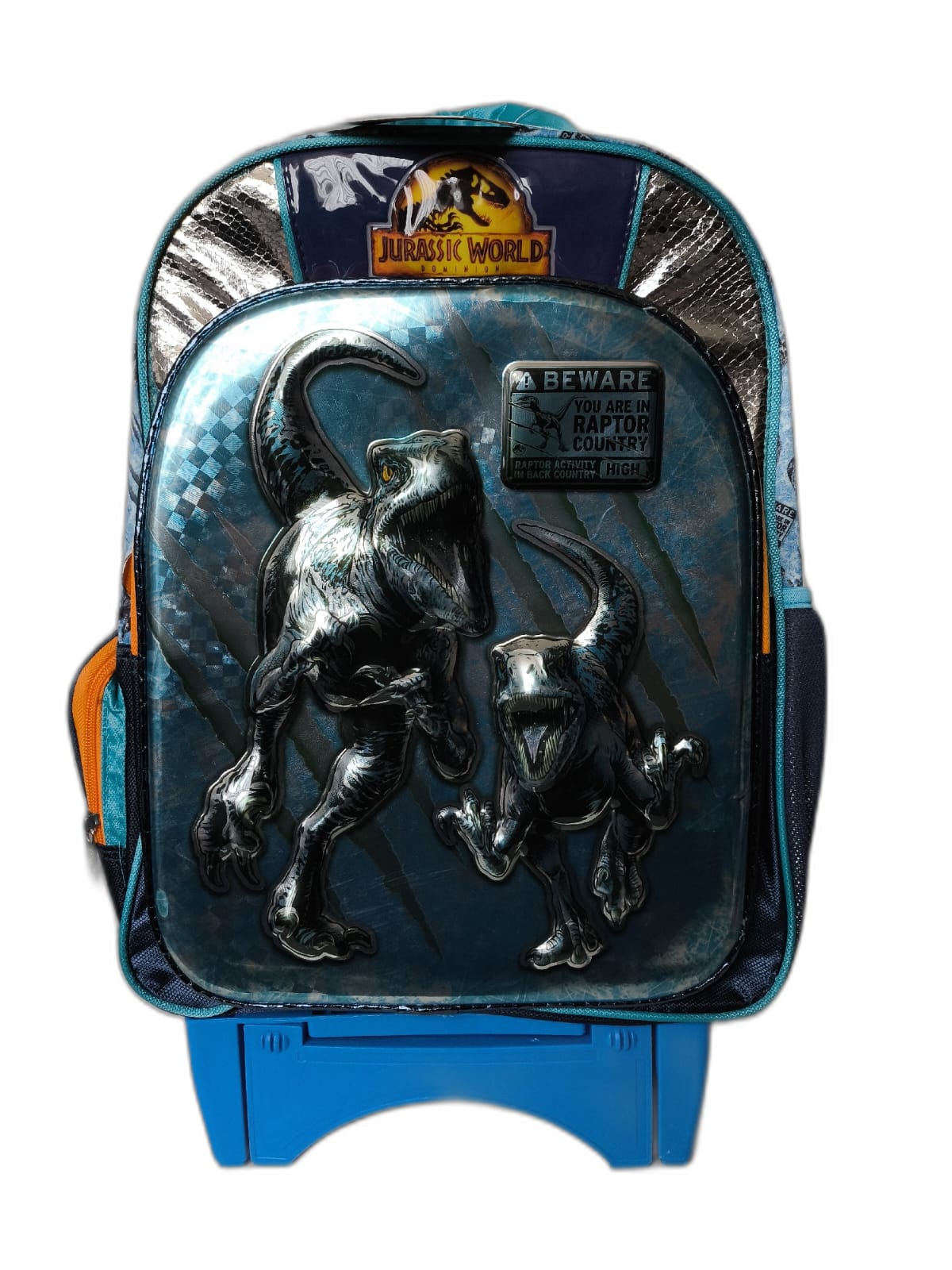 Mochila Escolar Primaria Jurassic World / con Carro | Ruz