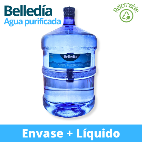 Belledia Agua Purificada  (Envase + Liquido)